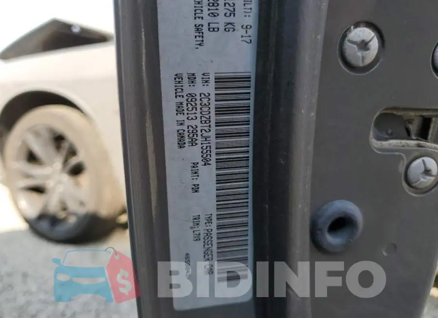 2C3CDZBT2JH155504 Photo# 12