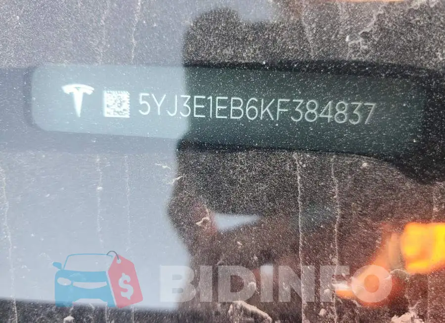 5YJ3E1EB6KF384837 Photo# 12