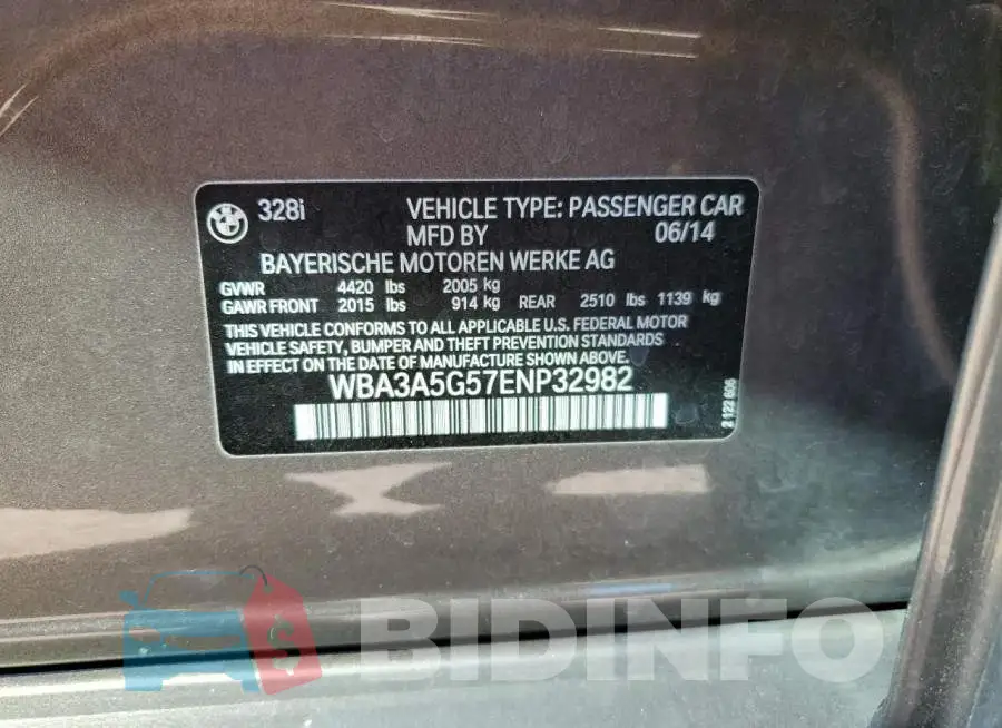 WBA3A5G57ENP32982 Photo# 12