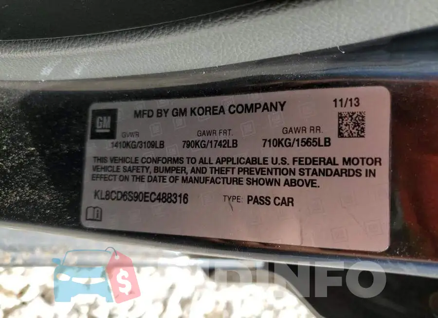 KL8CD6S90EC488316 Photo# 13