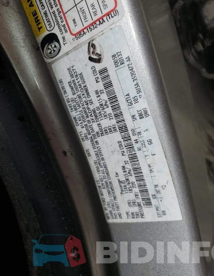 3FADP4EJXGM119371 Photo# 12
