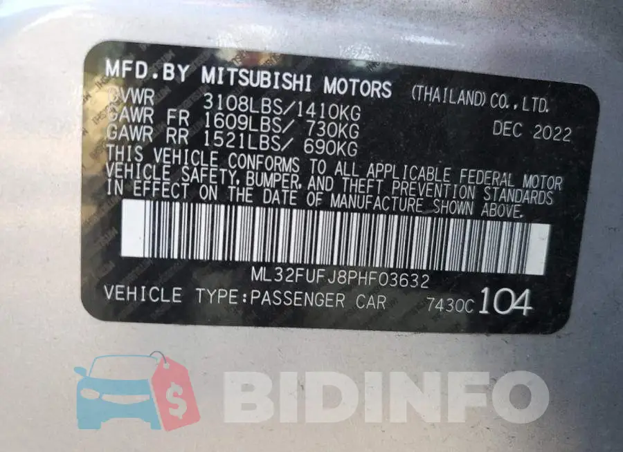 ML32FUFJ8PHF03632 Photo# 12