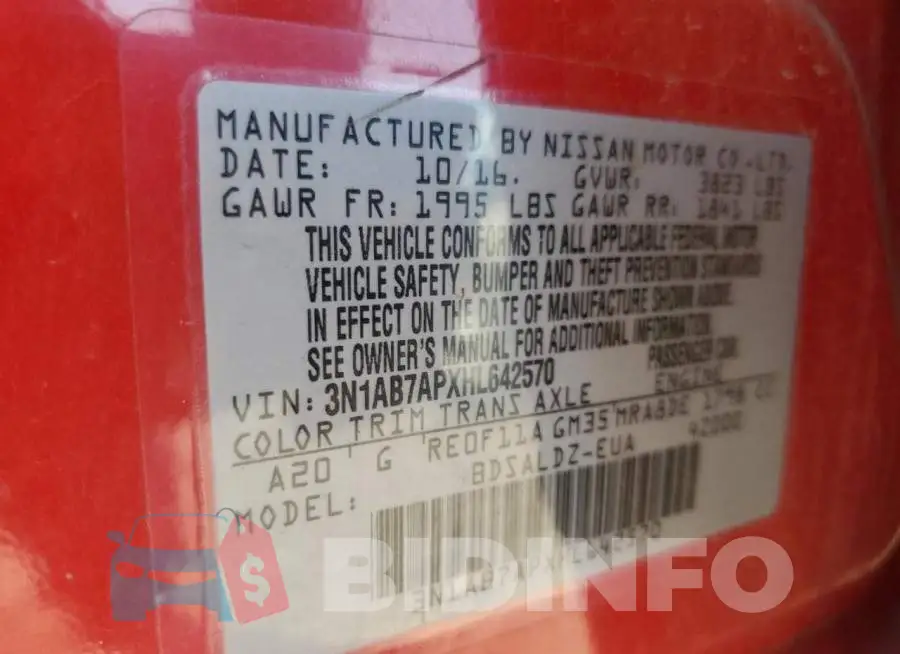 3N1AB7APXHL642570 Photo# 12