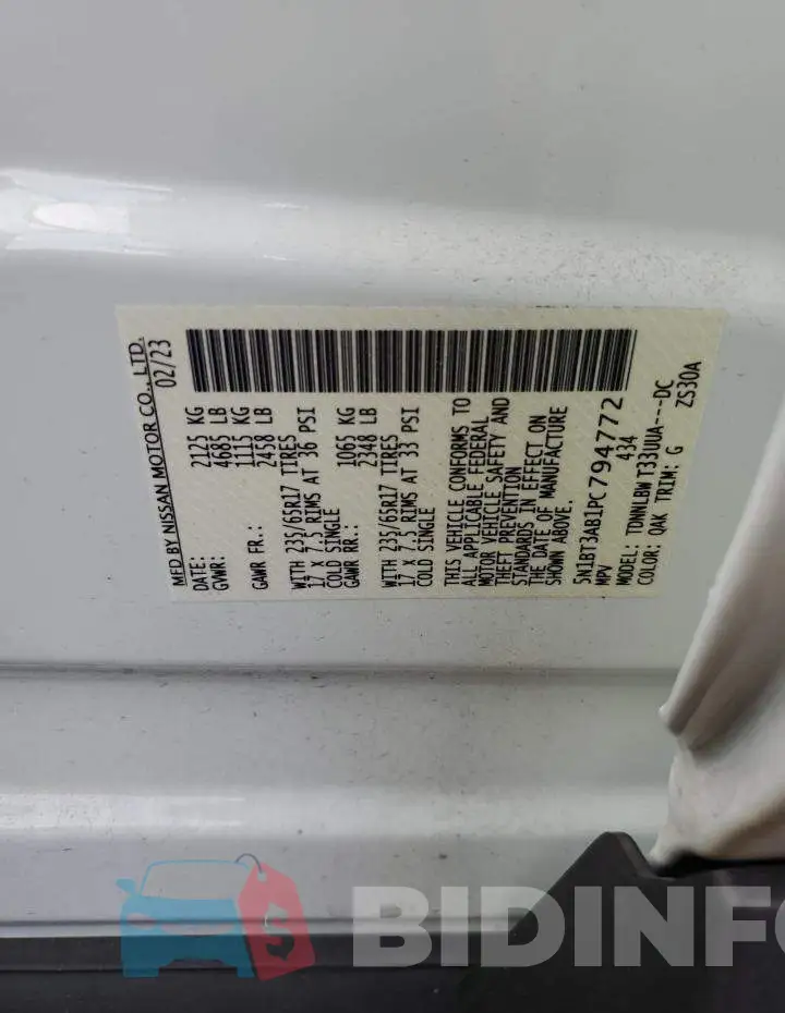 5N1BT3AB1PC794772 Photo# 12