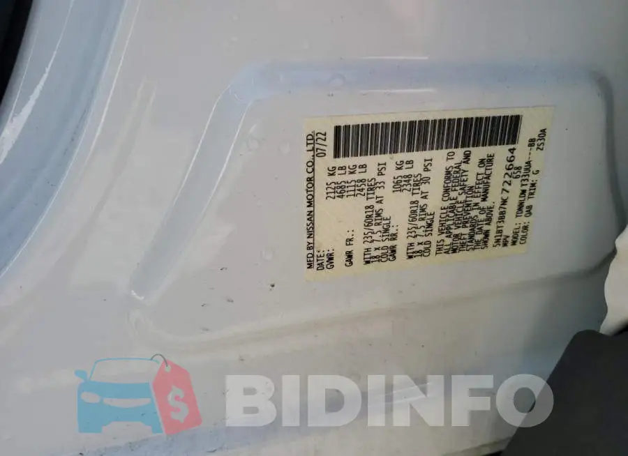 5N1BT3BB7NC722664 Photo# 14