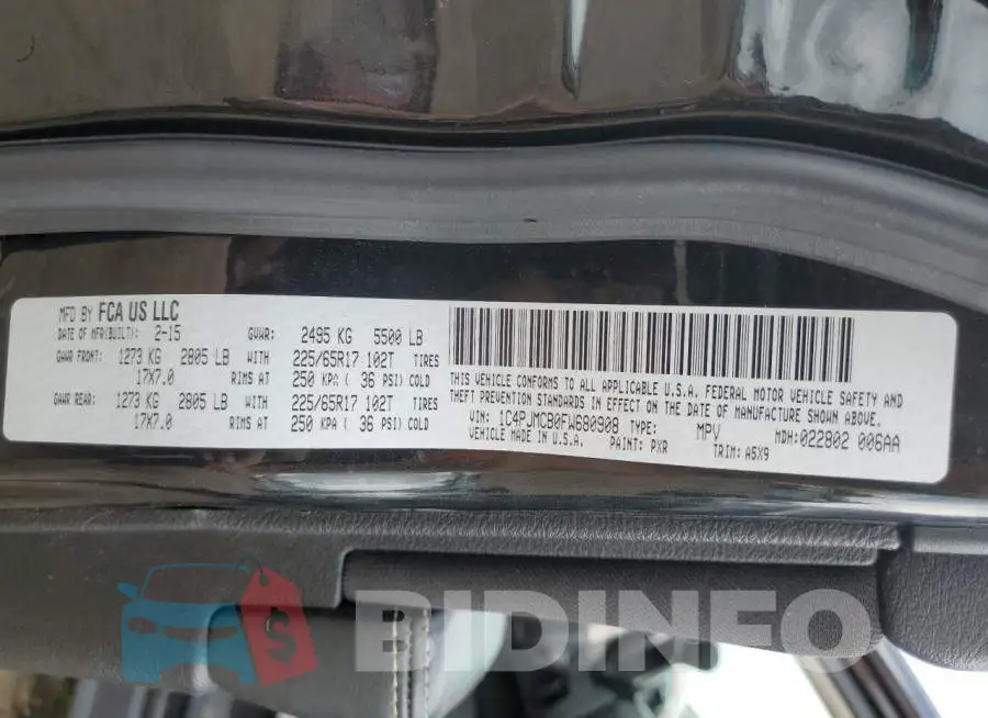 1C4PJMCB0FW680908 Photo# 14