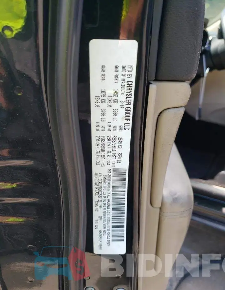 1C4RJFBGXEC587136 Photo# 13