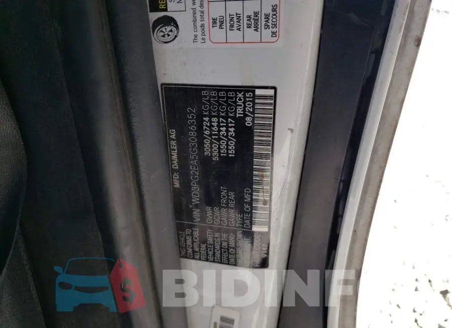 WD3PG2EA5G3086352 Photo# 12