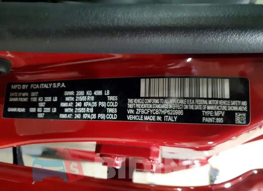 ZFBCFYCB7HP620986 Photo# 13