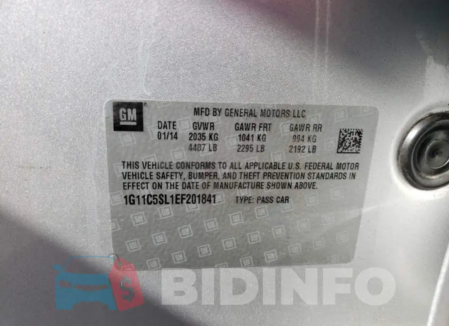 1G11C5SL1EF201841 Photo# 12