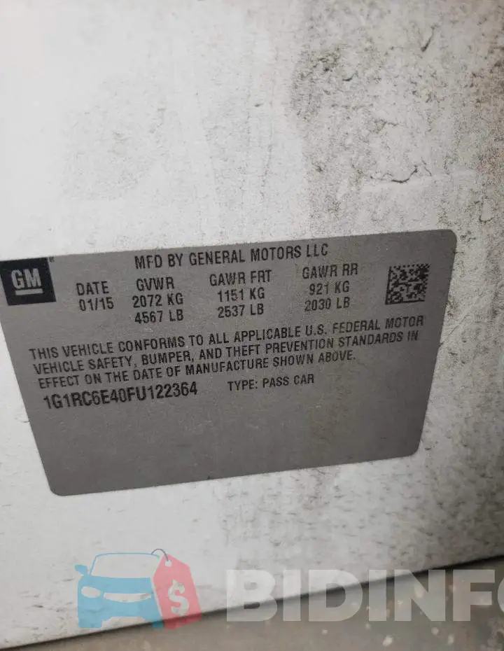 1G1RC6E40FU122364 Photo# 12