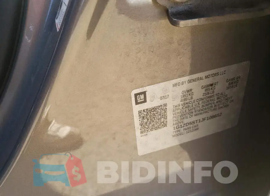 1G1ZD5ST1JF108652 Photo# 12