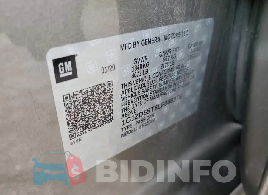 1G1ZD5ST8LF086376 Photo# 12