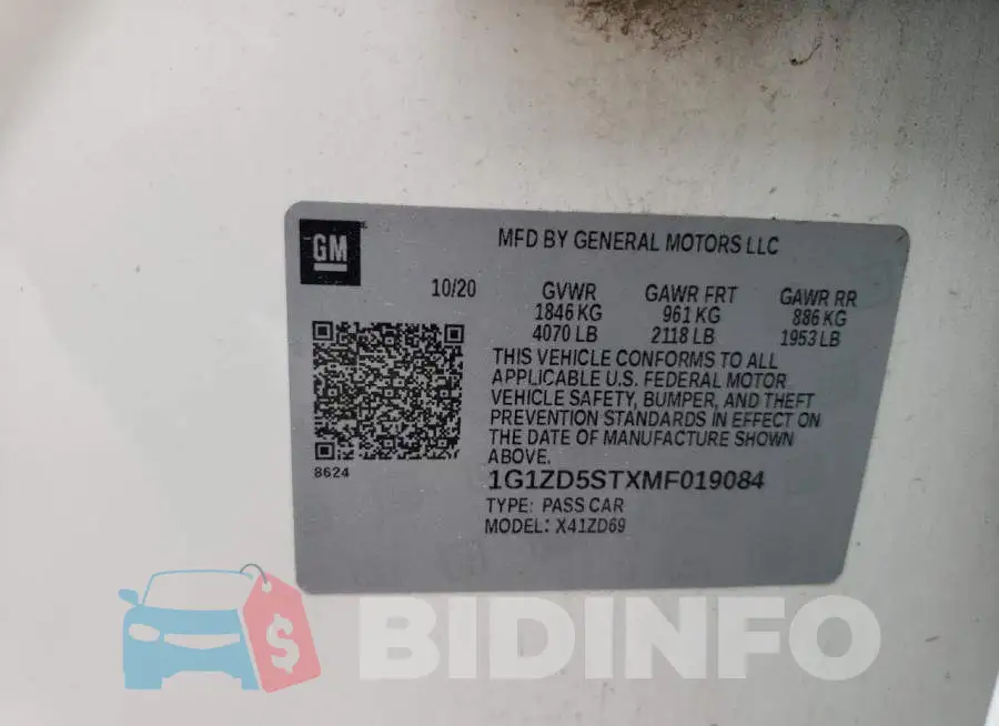 1G1ZD5STXMF019084 Photo# 12