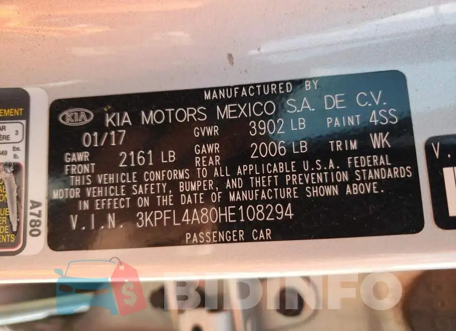 3KPFL4A80HE108294 Photo# 12