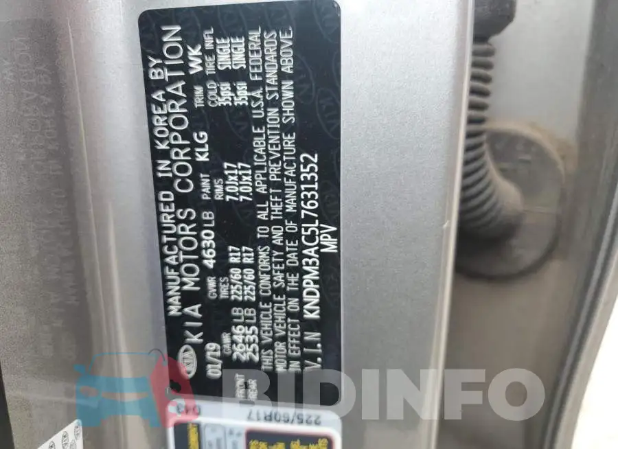 KNDPM3AC5L7631352 Photo# 13