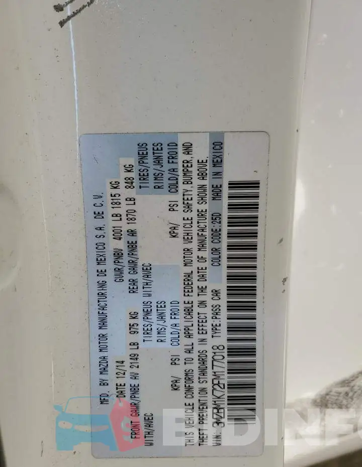 3MZBM1K72FM177018 Photo# 13