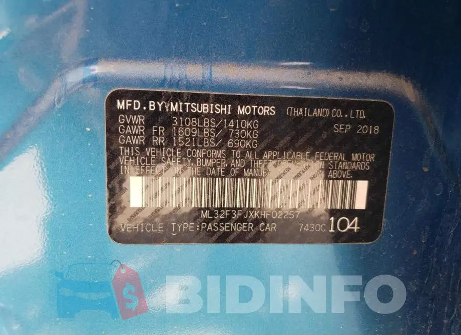 ML32F3FJXKHF02257 Photo# 12
