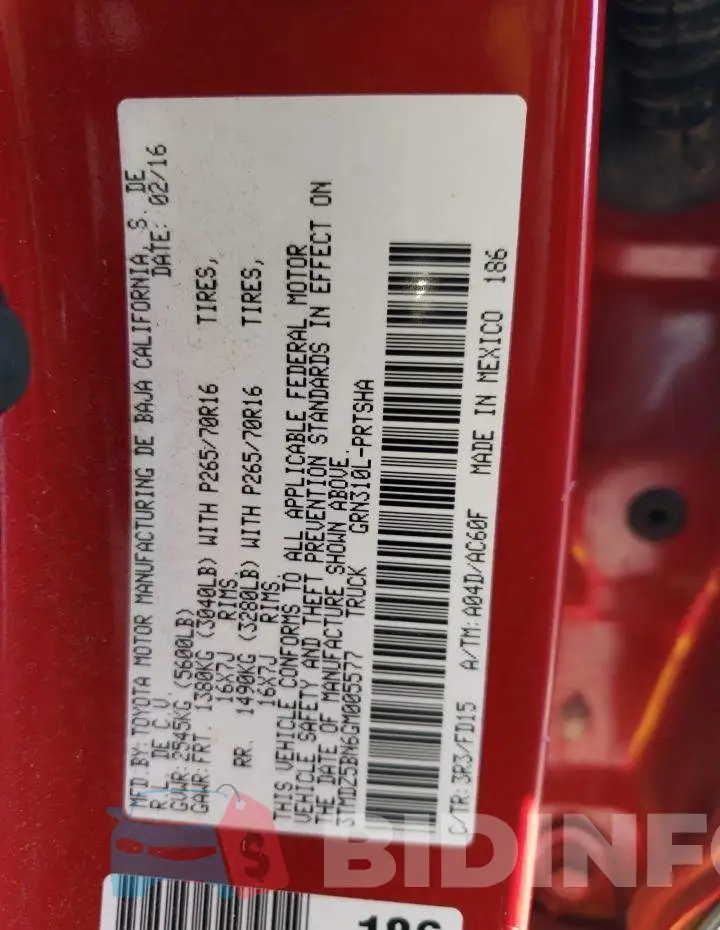 3TMDZ5BN6GM005577 Photo# 12