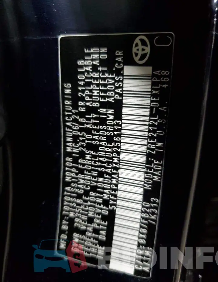 5YFEPMAEXMP256113 Photo# 12