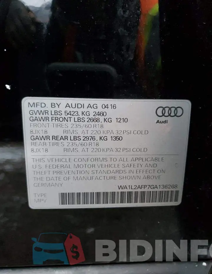 WA1L2AFP7GA136268 Photo# 12