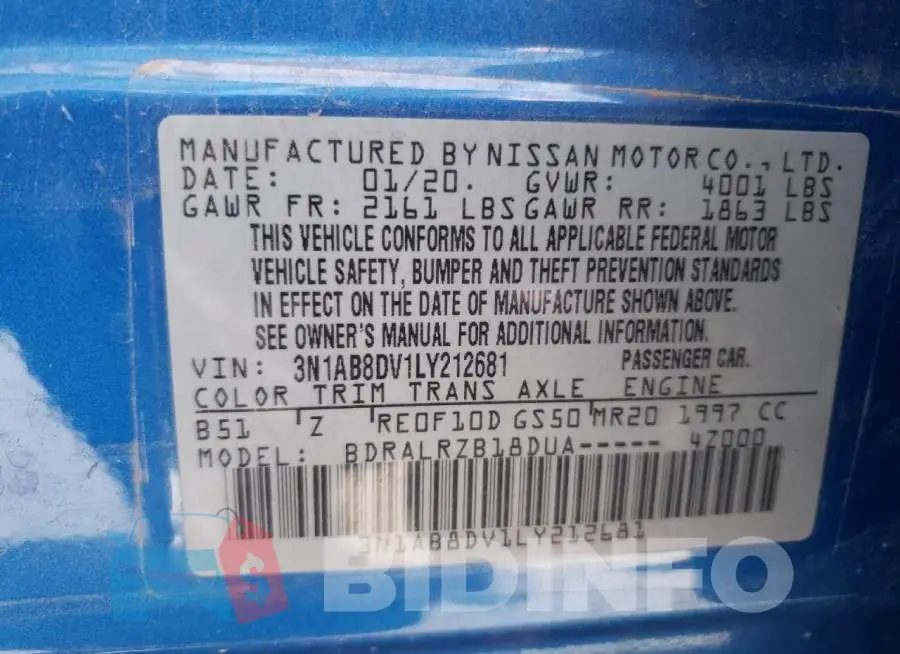 3N1AB8DV1LY212681 Photo# 13