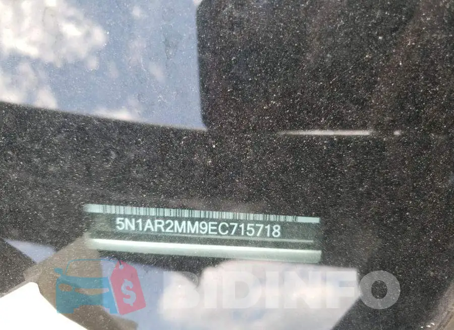 5N1AR2MM9EC715718 Photo# 13