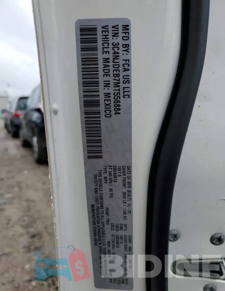 3C4NJDEB7MT556884 Photo# 13