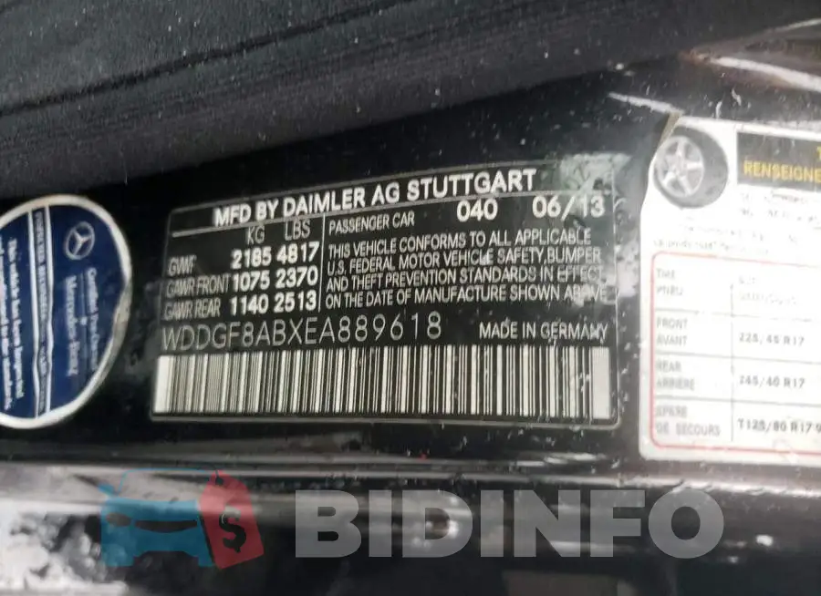 WDDGF8ABXEA889618 Photo# 12