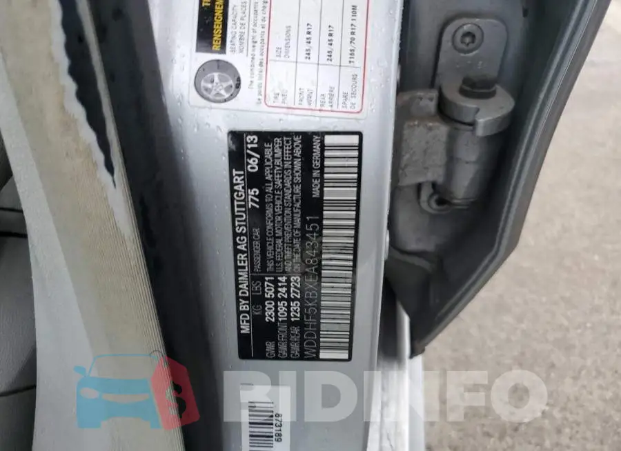 WDDHF5KBXEA843451 Photo# 12