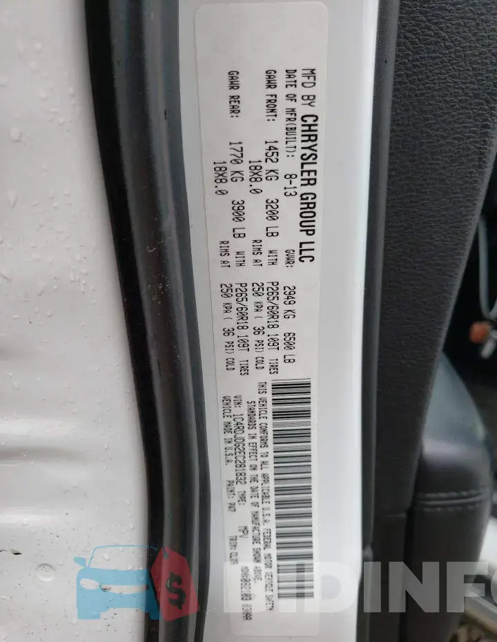 1C4RDJDG2EC281832 Photo# 13