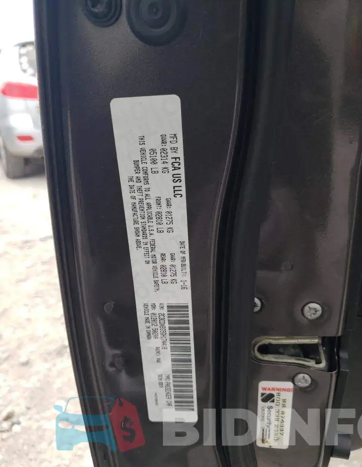 2C3CDXBG5GH174418 Photo# 13