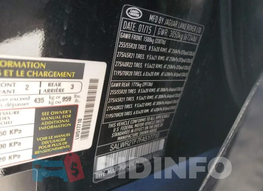 SALWR2TF7FA517710 Photo# 13