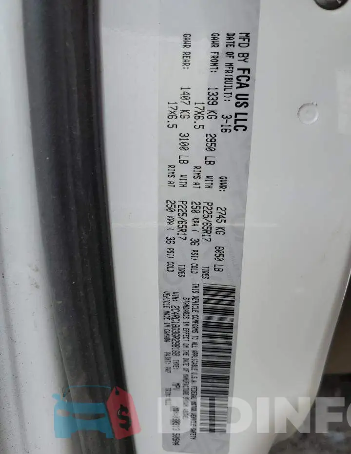 2C4RC1BG3GR298168 Photo# 14