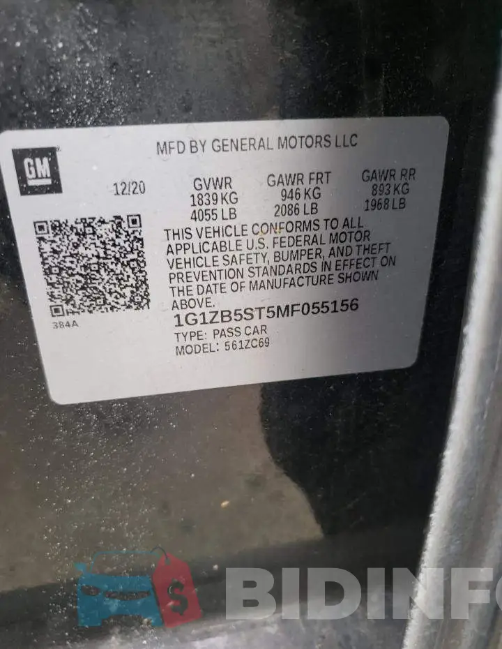 1G1ZB5ST5MF055156 Photo# 12