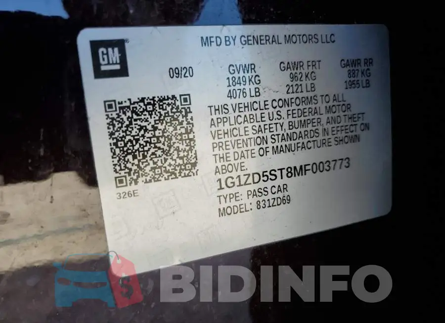 1G1ZD5ST8MF003773 Photo# 12