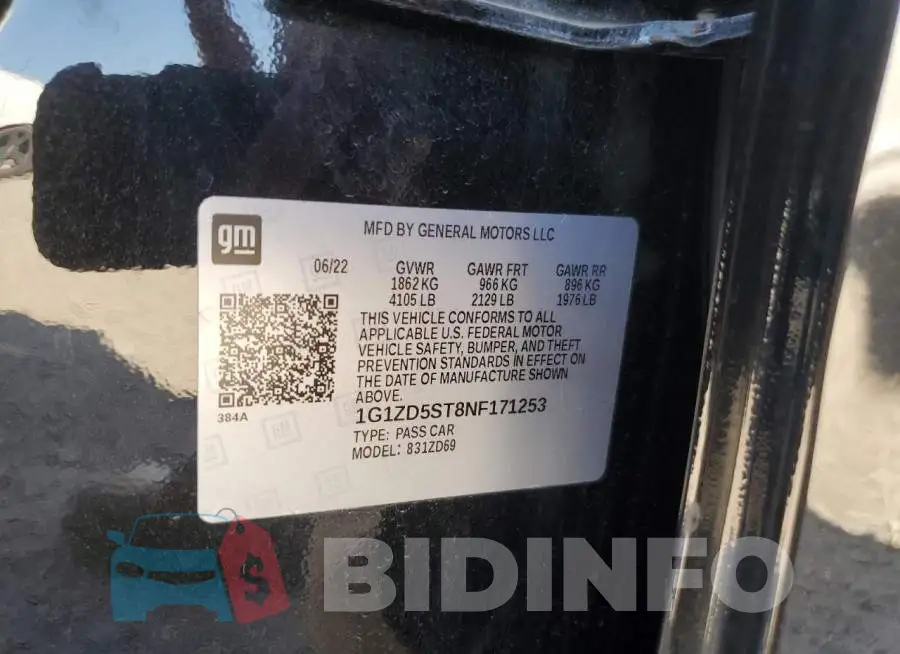 1G1ZD5ST8NF171253 Photo# 12