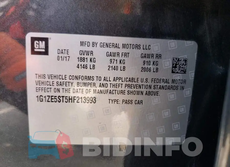 1G1ZE5ST5HF213993 Photo# 12