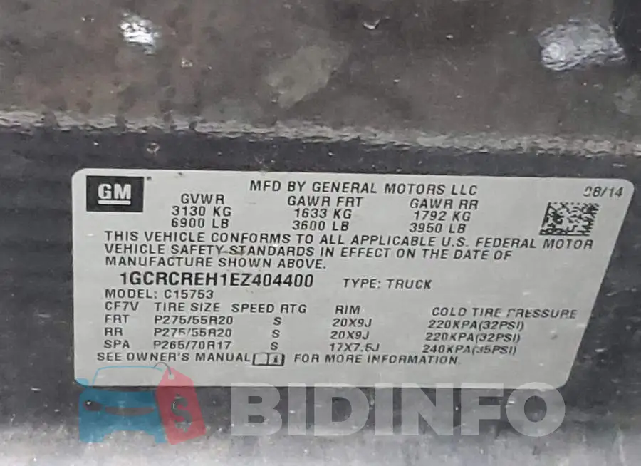 1GCRCREH1EZ404400 Photo# 12