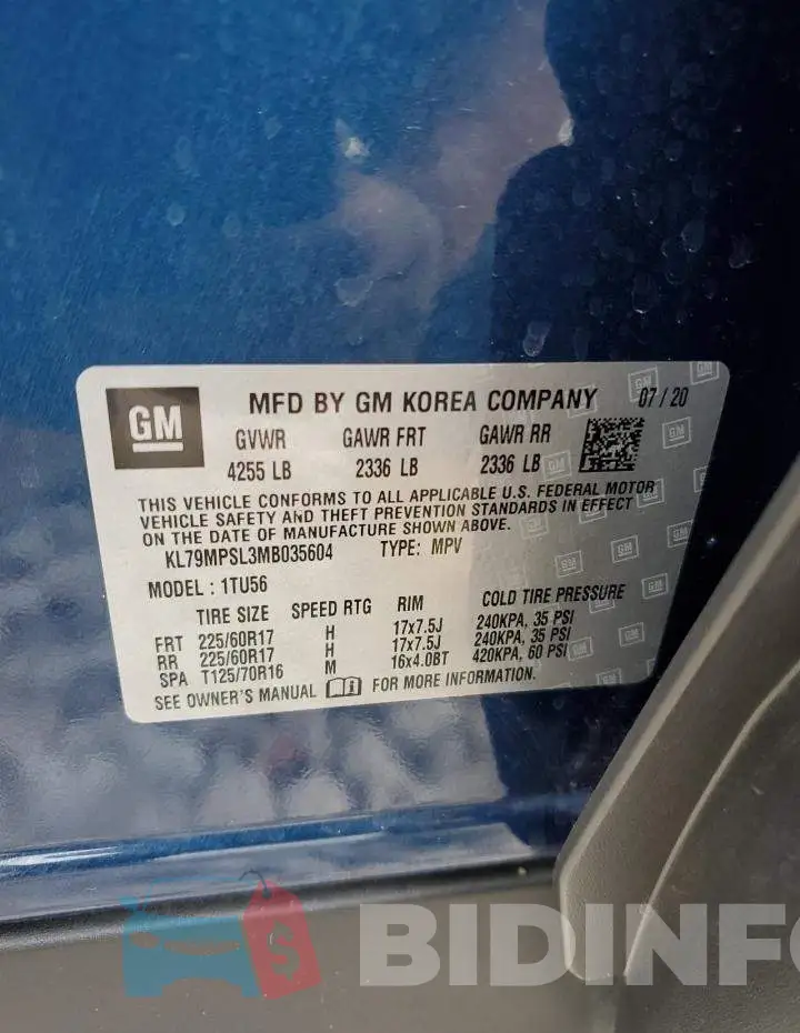 KL79MPSL3MB035604 Photo# 12