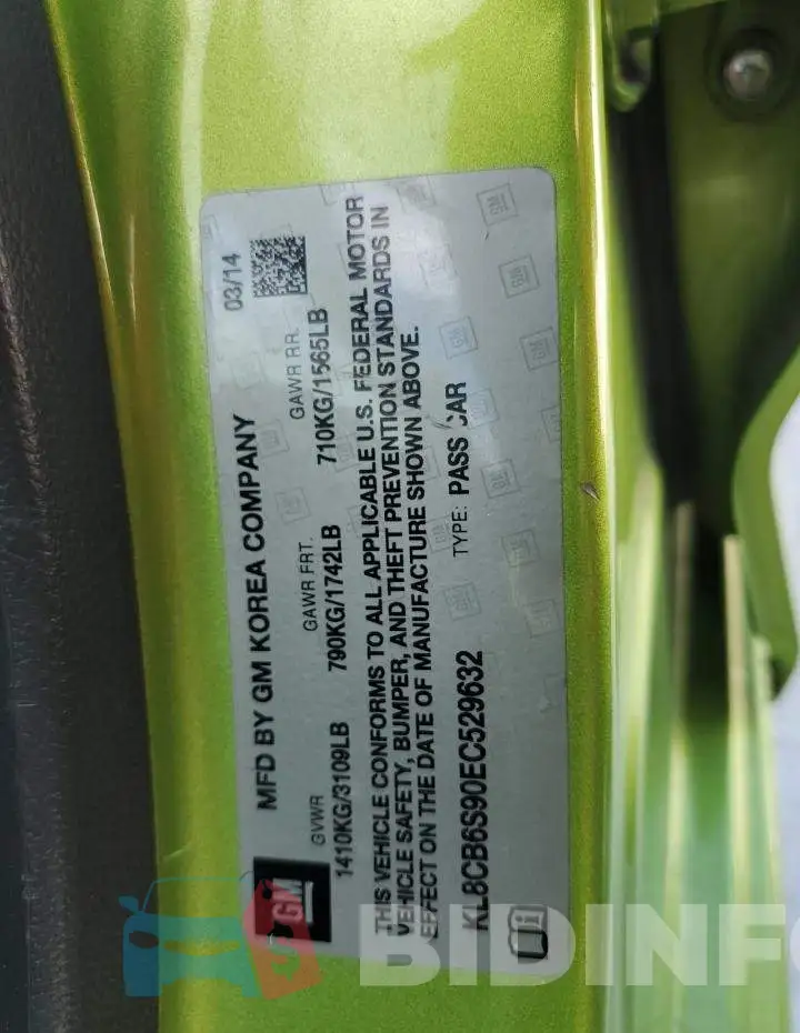 KL8CB6S90EC529632 Photo# 12
