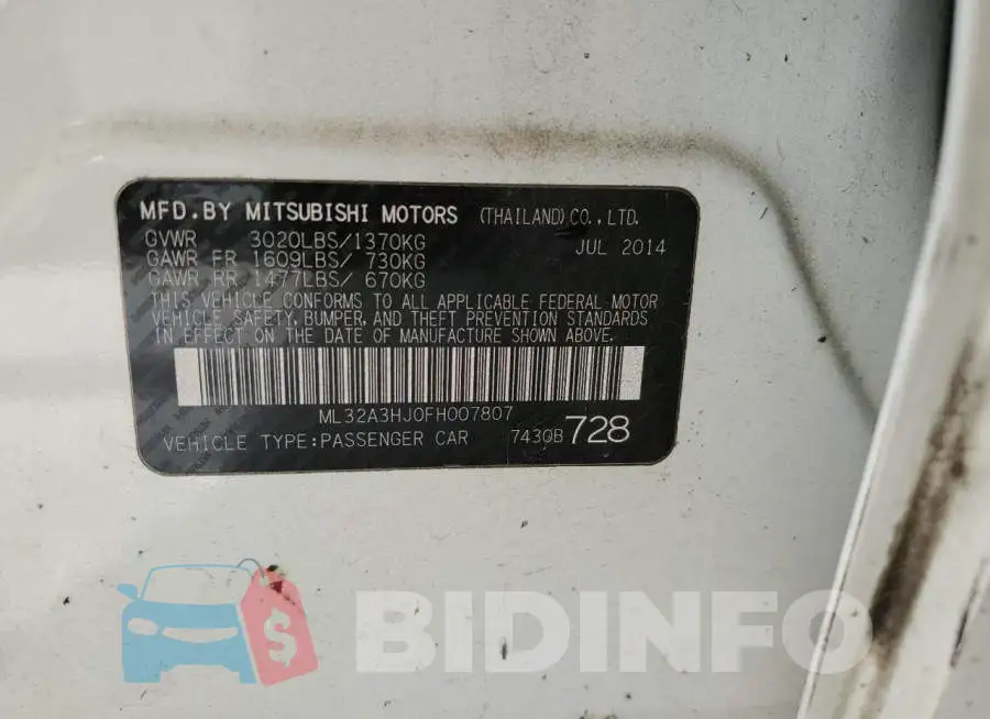 ML32A3HJ0FH007807 Photo# 12