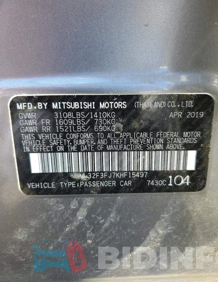ML32F3FJ7KHF15497 Photo# 12