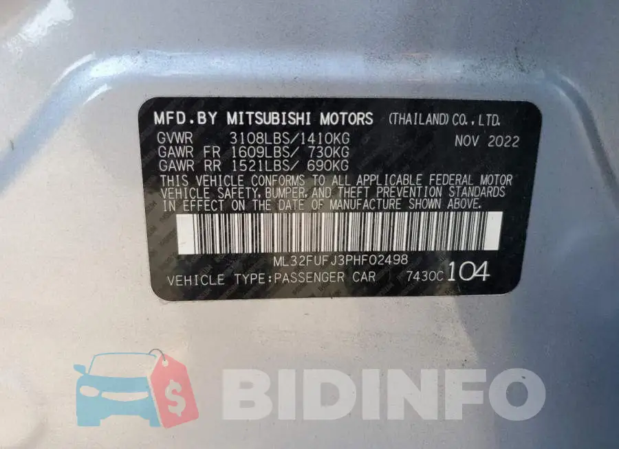 ML32FUFJ3PHF02498 Photo# 12