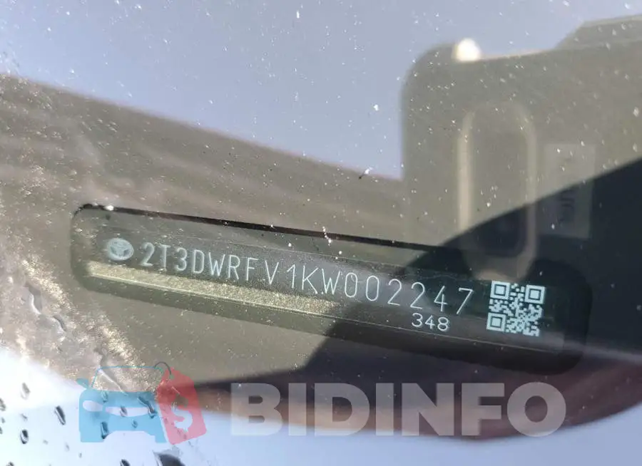 2T3DWRFV1KW002247 Photo# 13