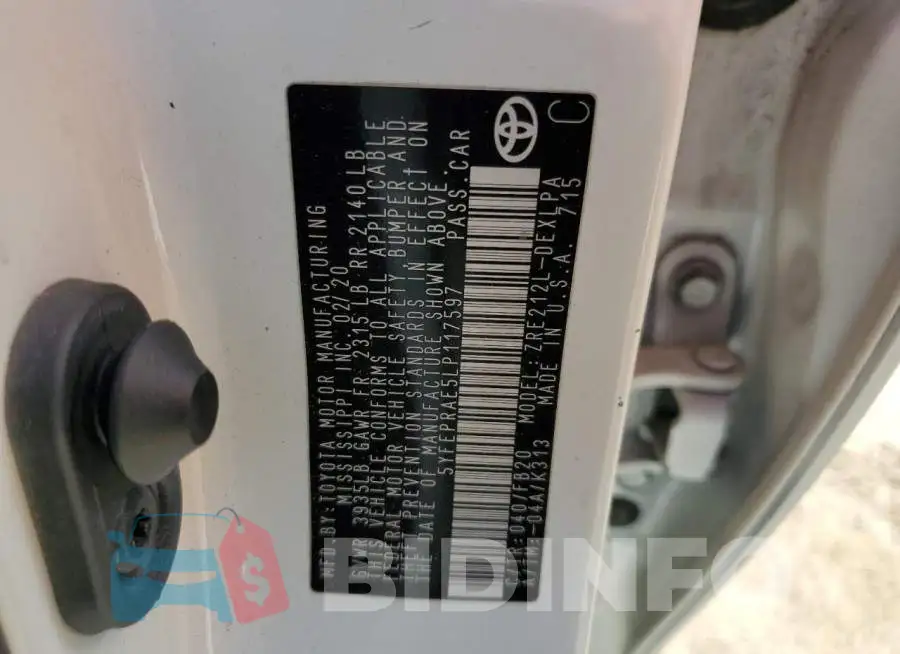 5YFEPRAE5LP117597 Photo# 12
