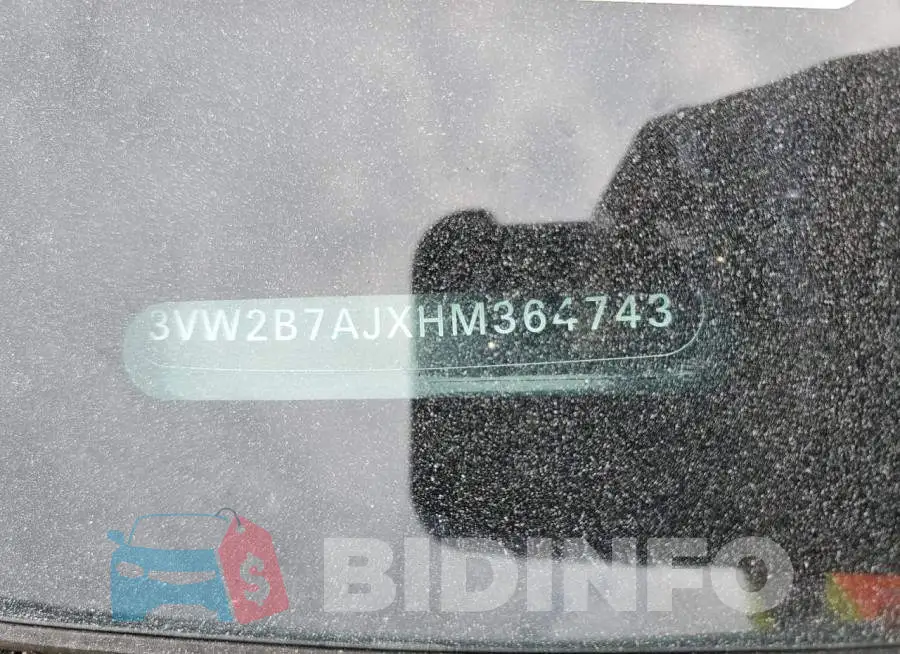 3VW2B7AJXHM364743 Photo# 12