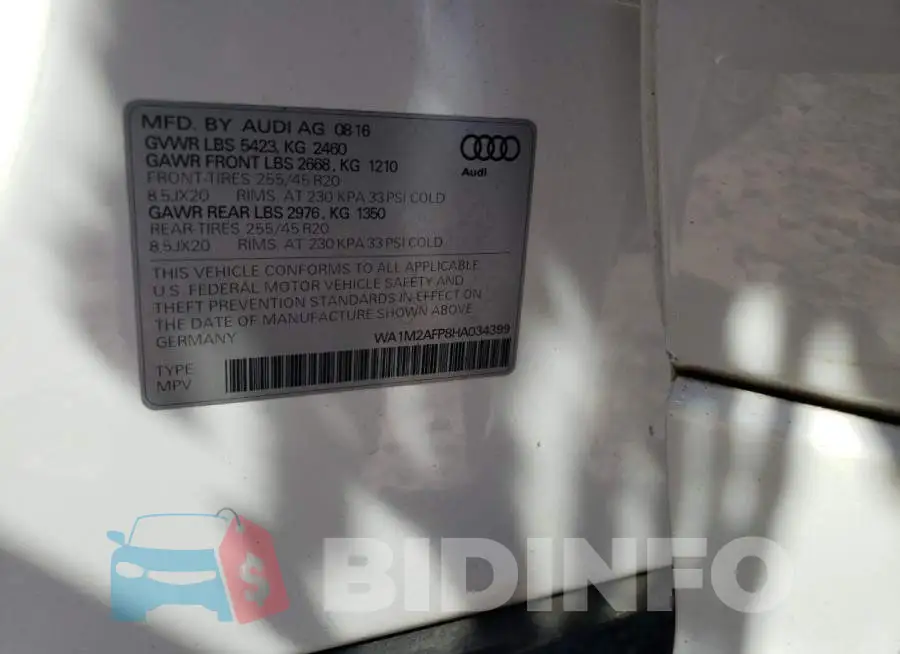 WA1M2AFP8HA034399 Photo# 13