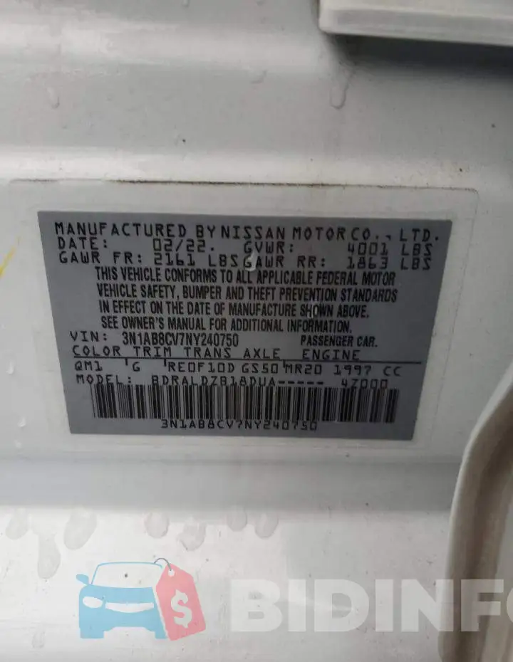 3N1AB8CV7NY240750 Photo# 12
