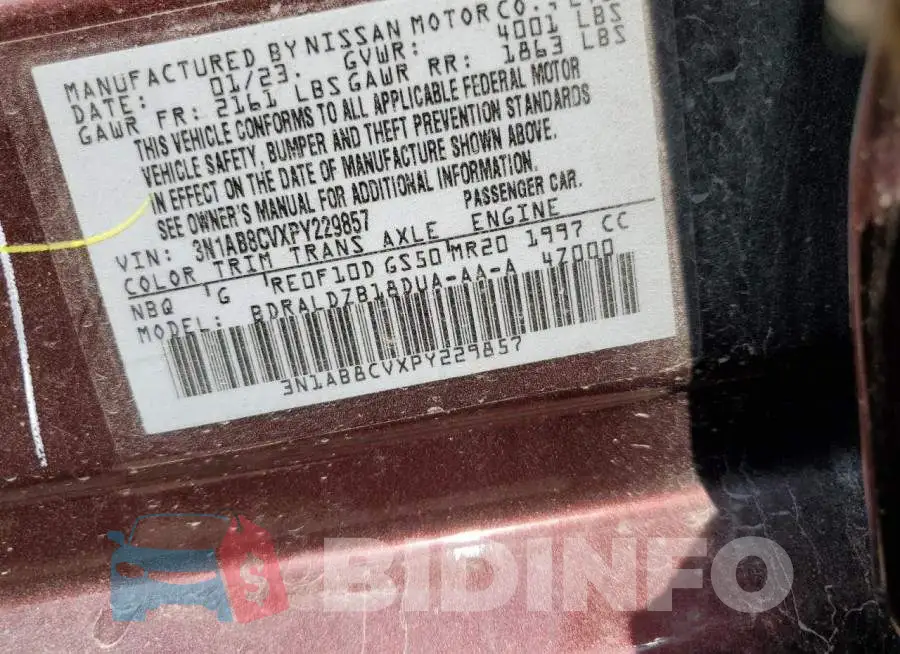 3N1AB8CVXPY229857 Photo# 12